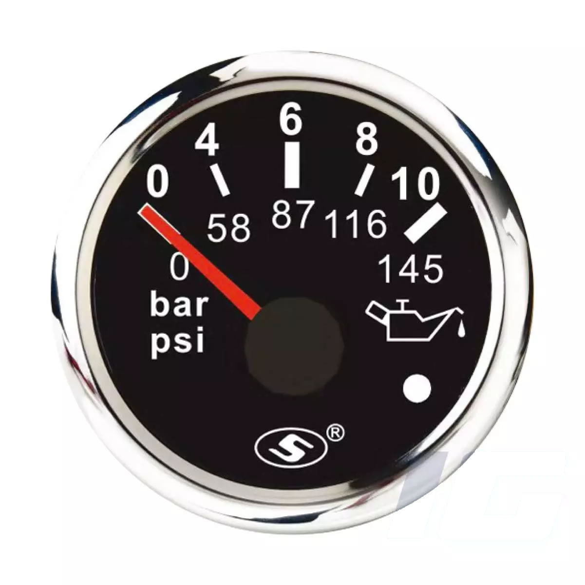 PRO Series 52mm Aftermarket Gauge - Oil Pressure Gauges